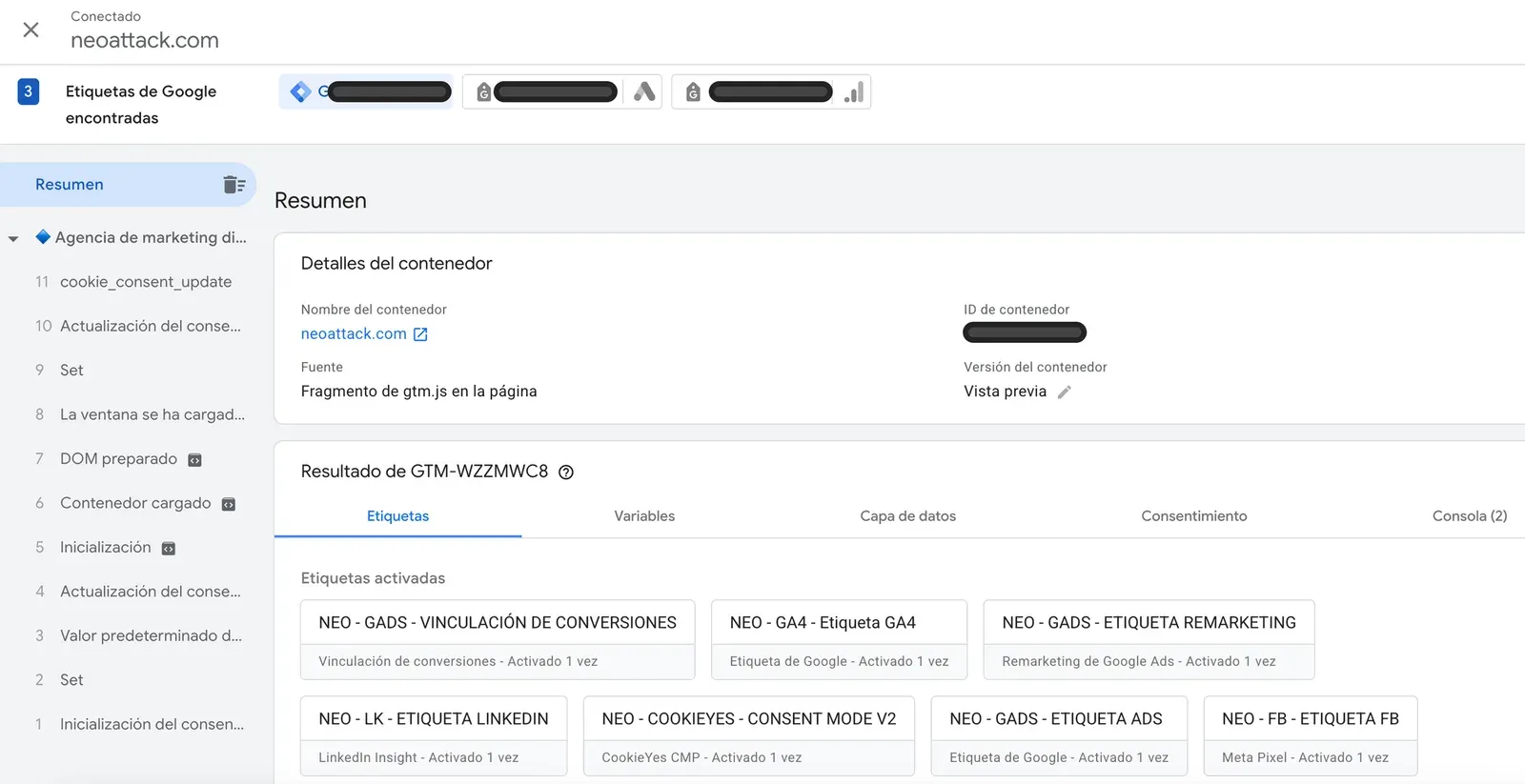Implementación de analítica digital con Google Tag Manager