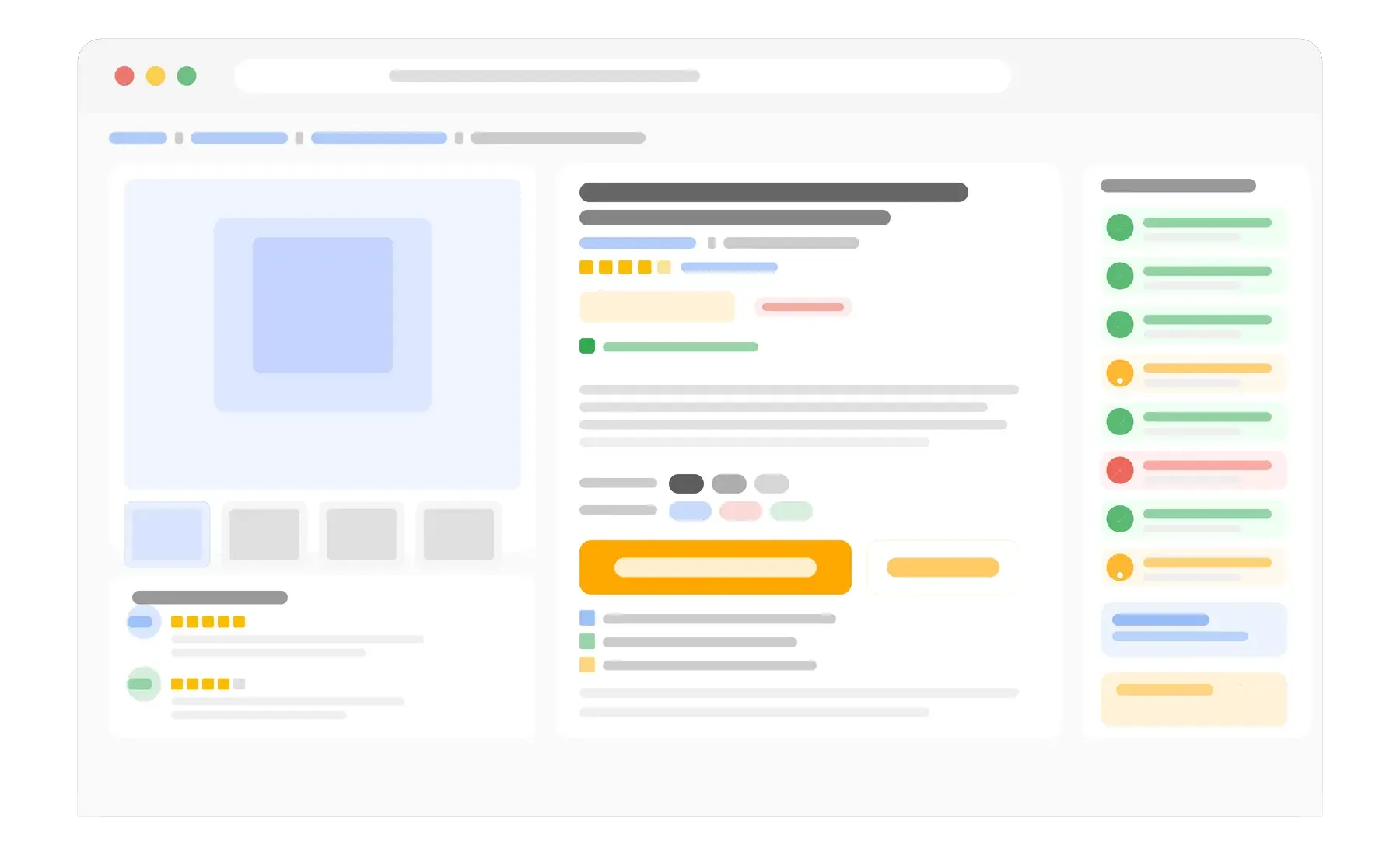 Ficha de producto optimizada para SEO en ecommerce