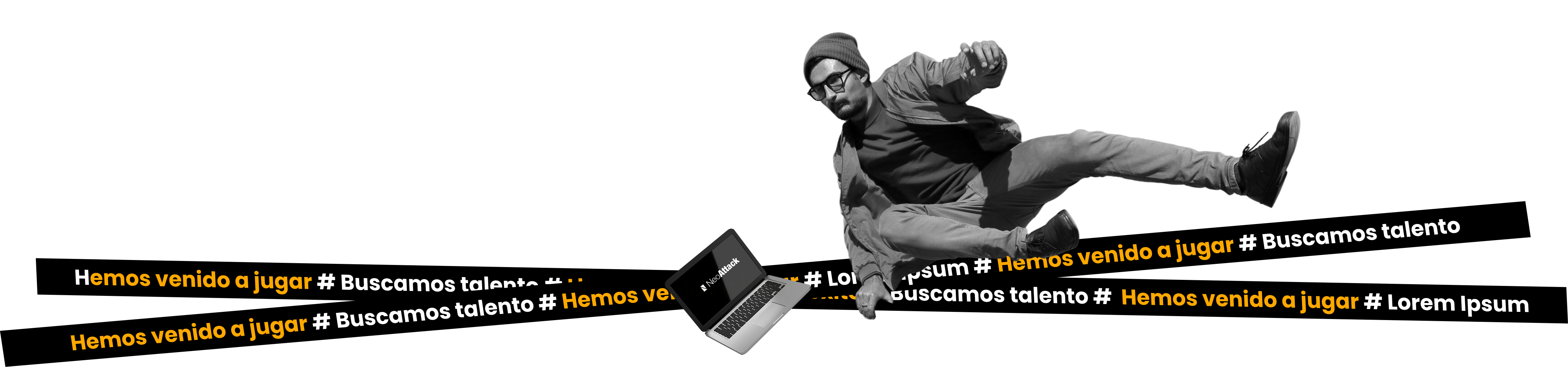 Equipo de NeoAttack haciendo parkour