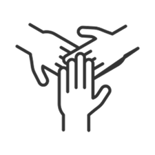 Icono de equipo joven y dinámico