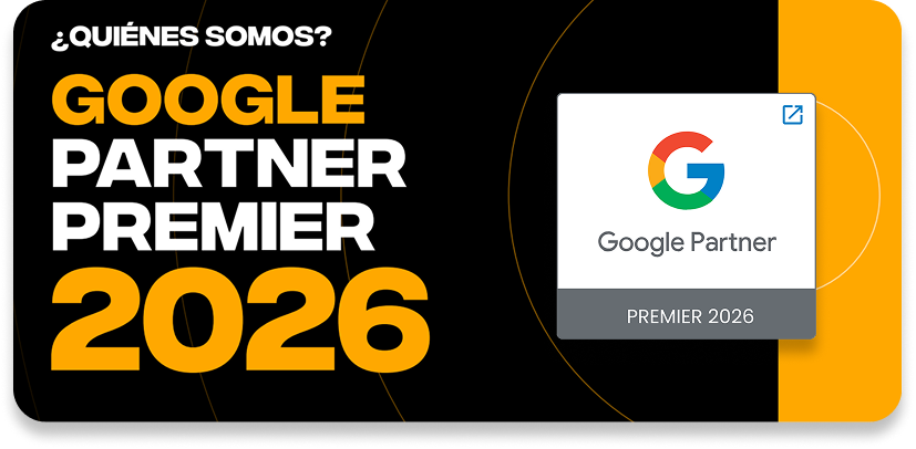 Reconocimiento Google Partner Premier 2026