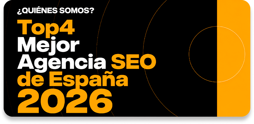 Reconocimiento Top 4 mejores agencias SEO de España 2026