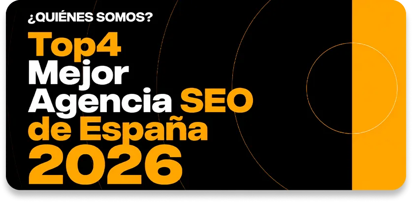 Reconocimiento Top 4 mejores agencias SEO de España 2026