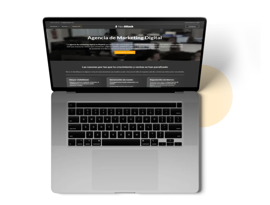 Servicio de mantenimiento WordPress en portátil