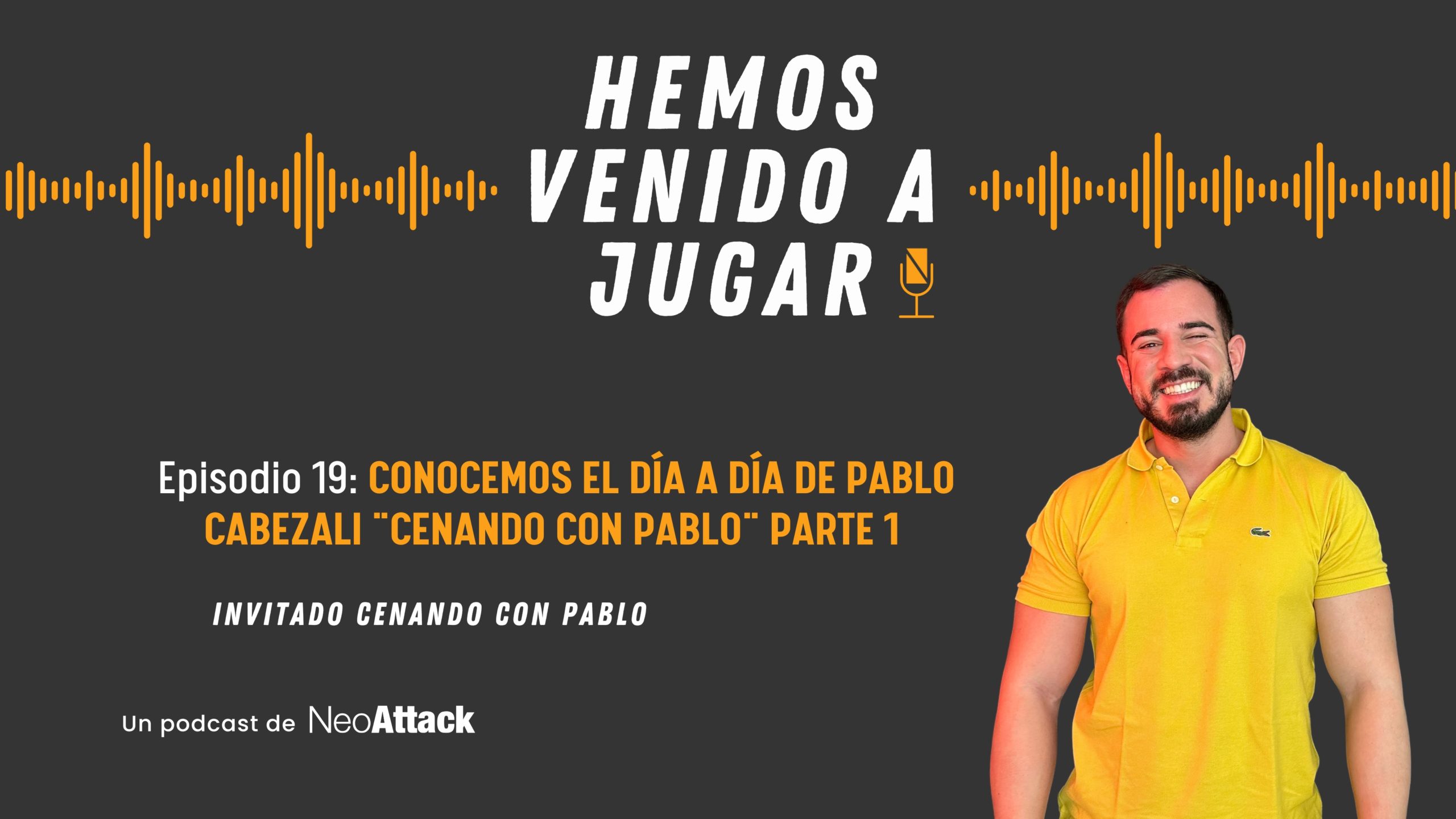Pablo Cabezali parte 1 en Hemos venido a jugar