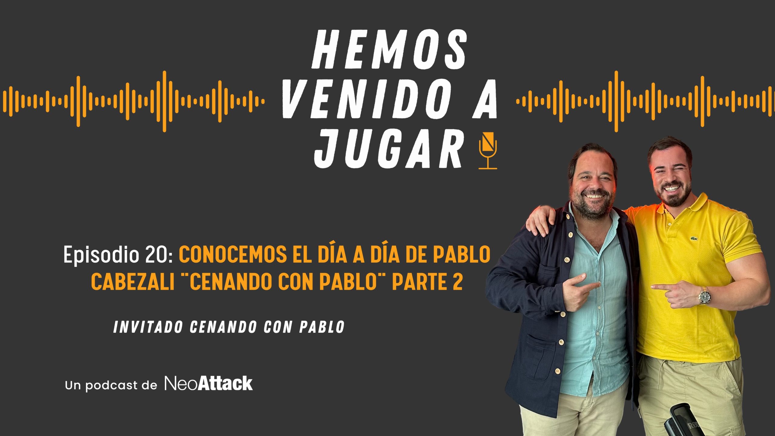 Pablo Cabezali parte 2 en Hemos venido a jugar