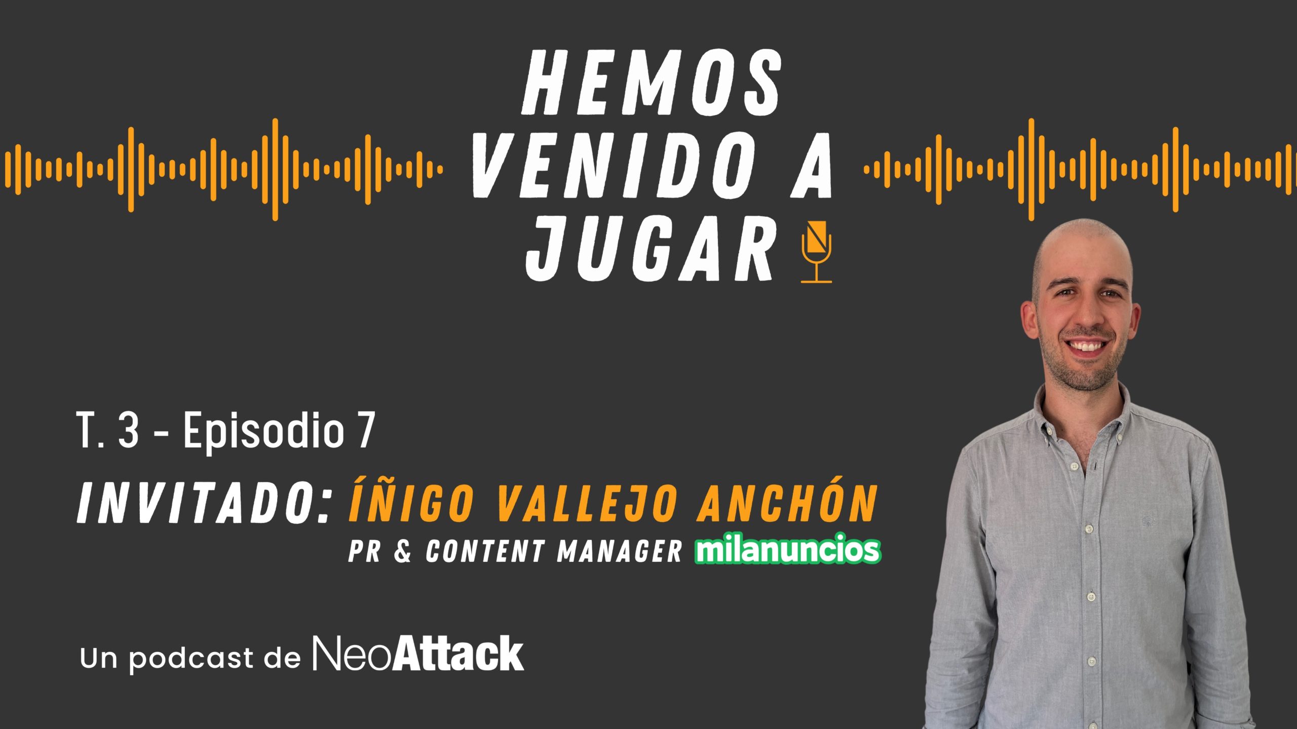 Iñigo Vallejo en Hemos venido a jugar