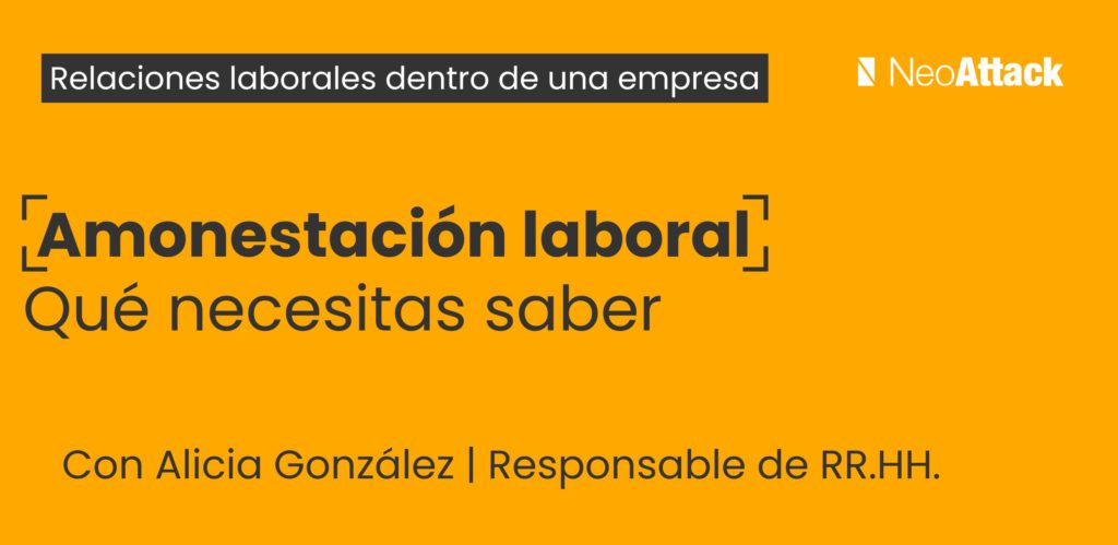 amonestaciones laborales ejemplos