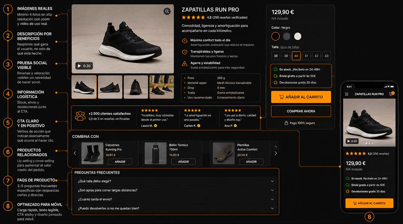 ficha de producto optimizada neoattack