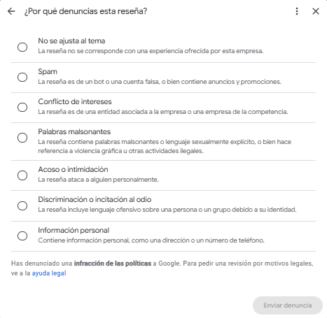 denunciar-reseñas