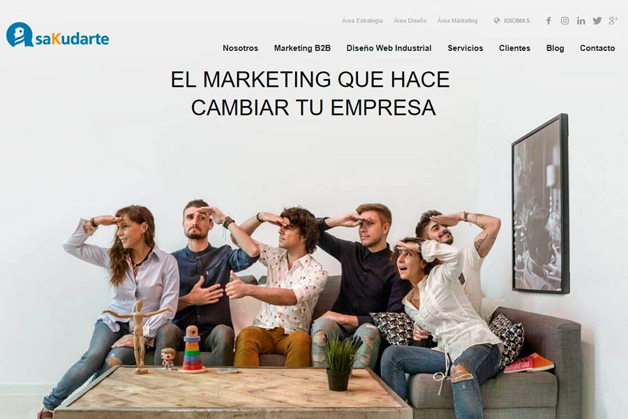 diseño marketing web