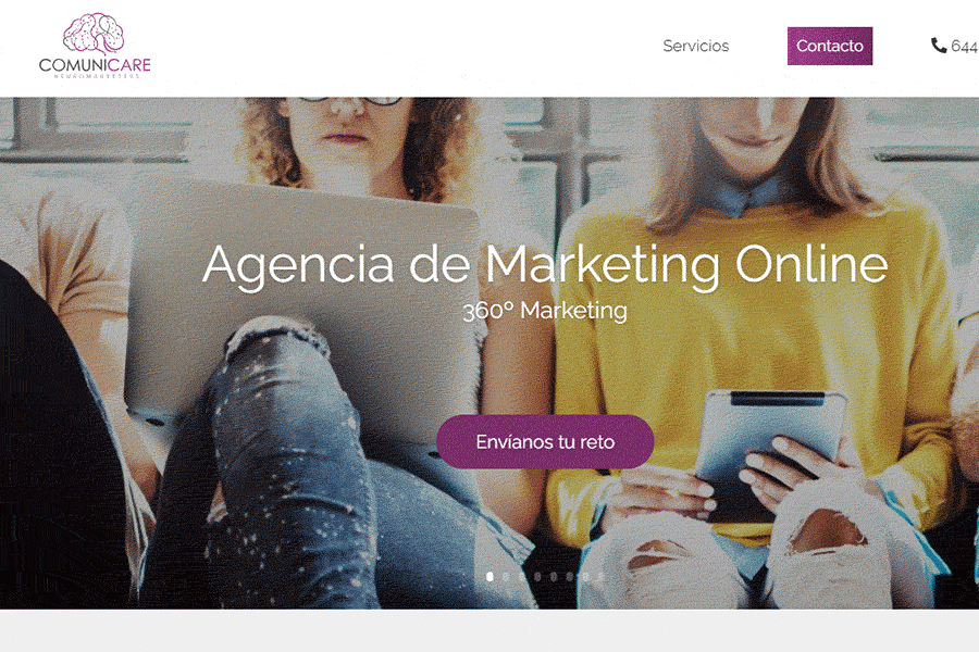 comunicare agencia de diseño web en Madrid