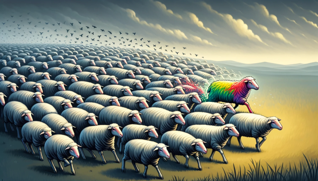 ¿Qué es la mentalidad de rebaño en marketing?