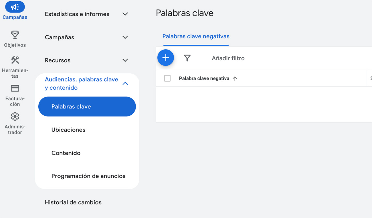 como-negativizar-keywords-en-campañas-de-pmax