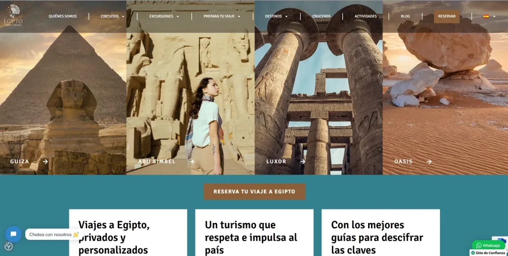 Egipto Exclusivo - Web